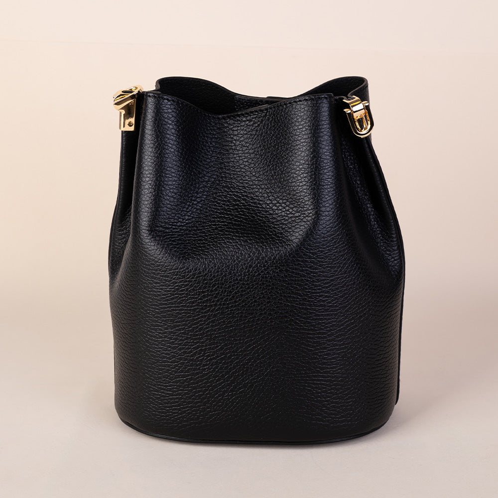 BORSA A SECCHIELLO CON TRACOLLA E CATENA