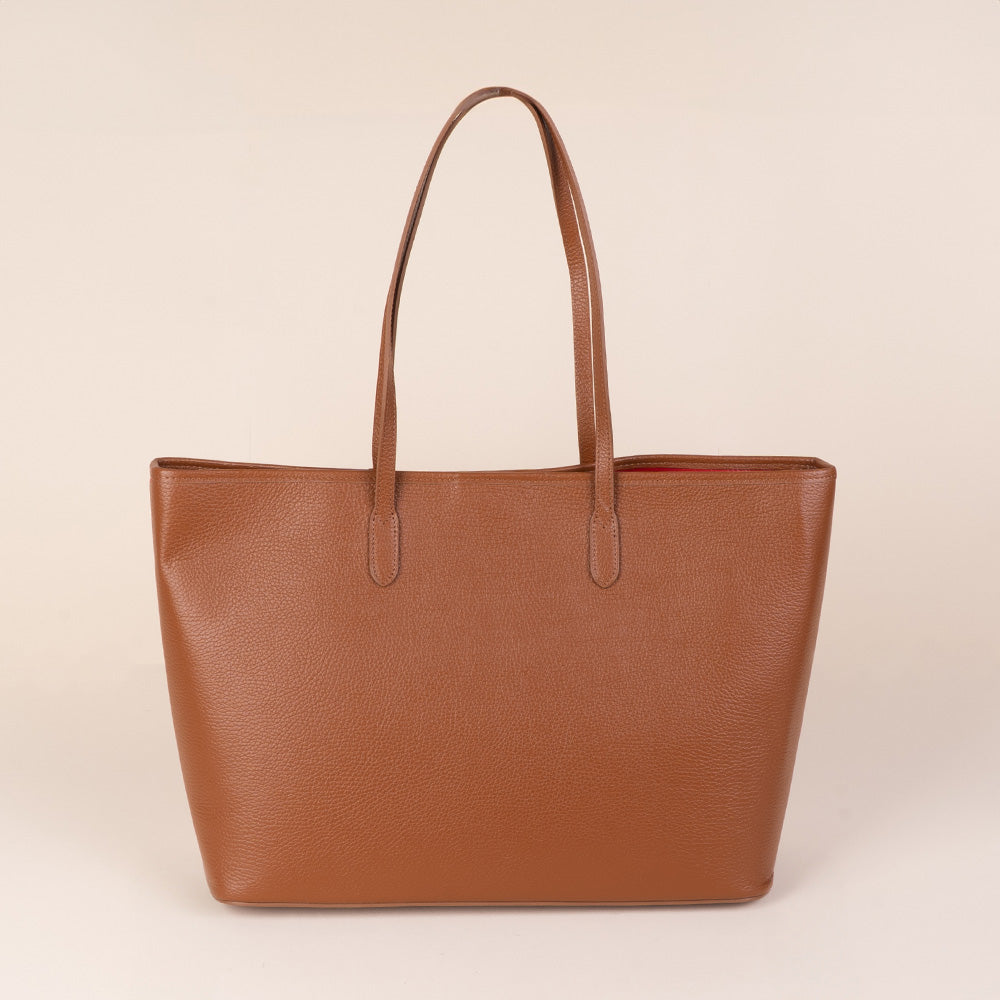 BORSA A SPALLA CON POCHETTE INTERNA