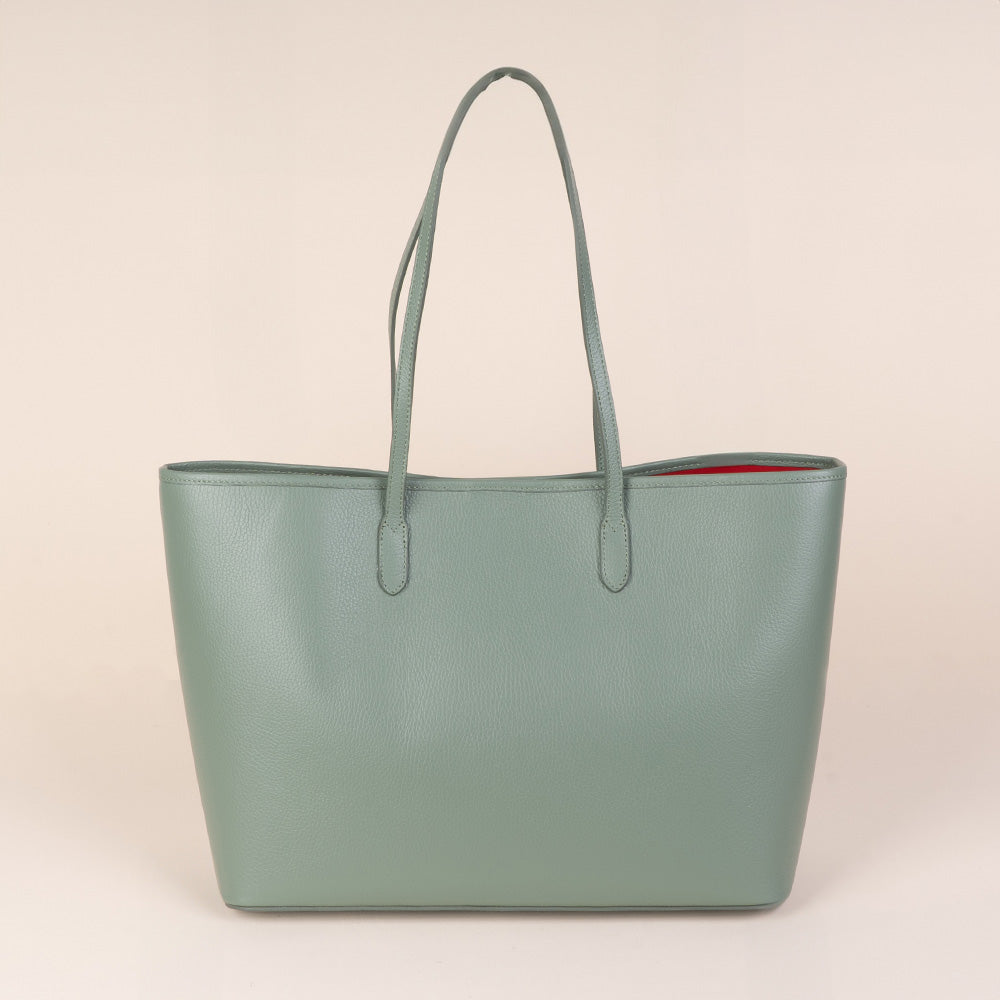 BORSA A SPALLA CON POCHETTE INTERNA