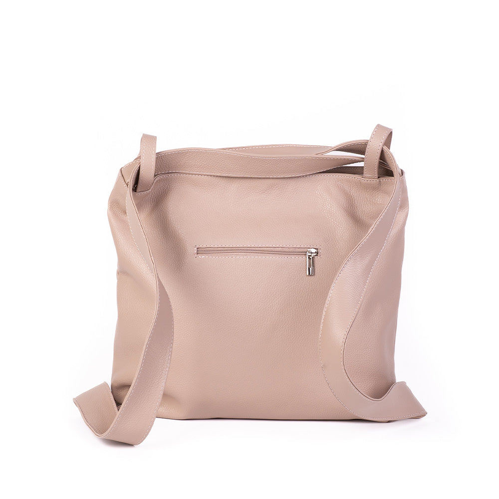 BORSA A SPALLA TRASFORMABILE IN ZAINO GRANDE