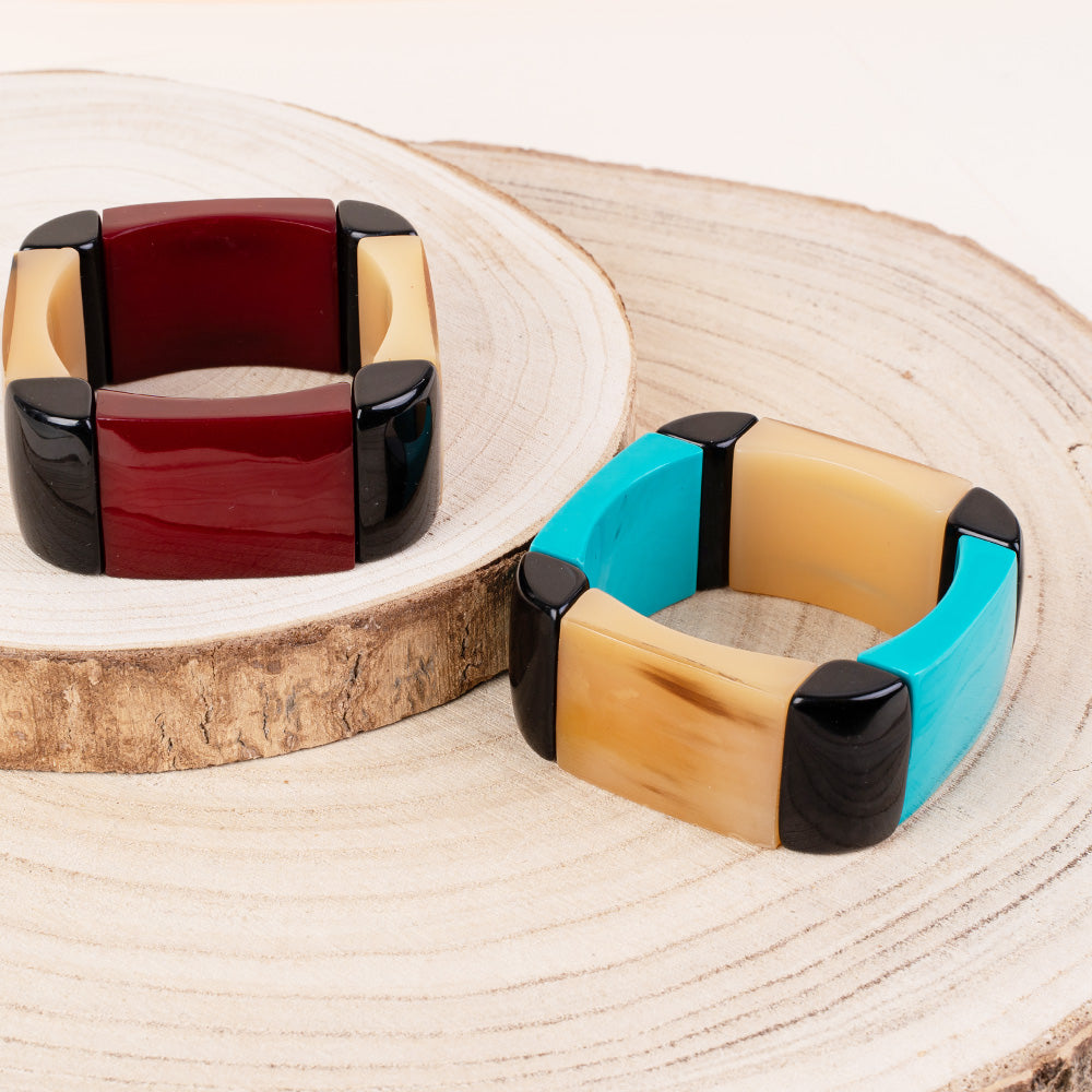 SQUARE ELASTIC BAND BRACELET
