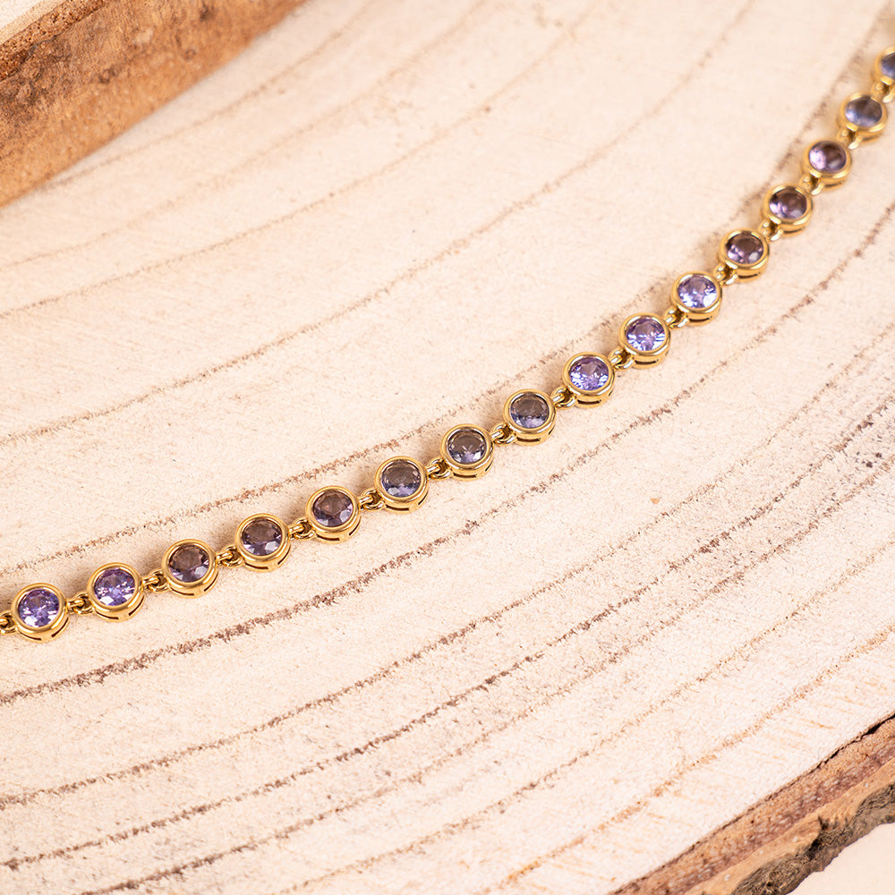 BRACCIALE CON PUNTI LUCE IN SEQUENZA COLORATI
