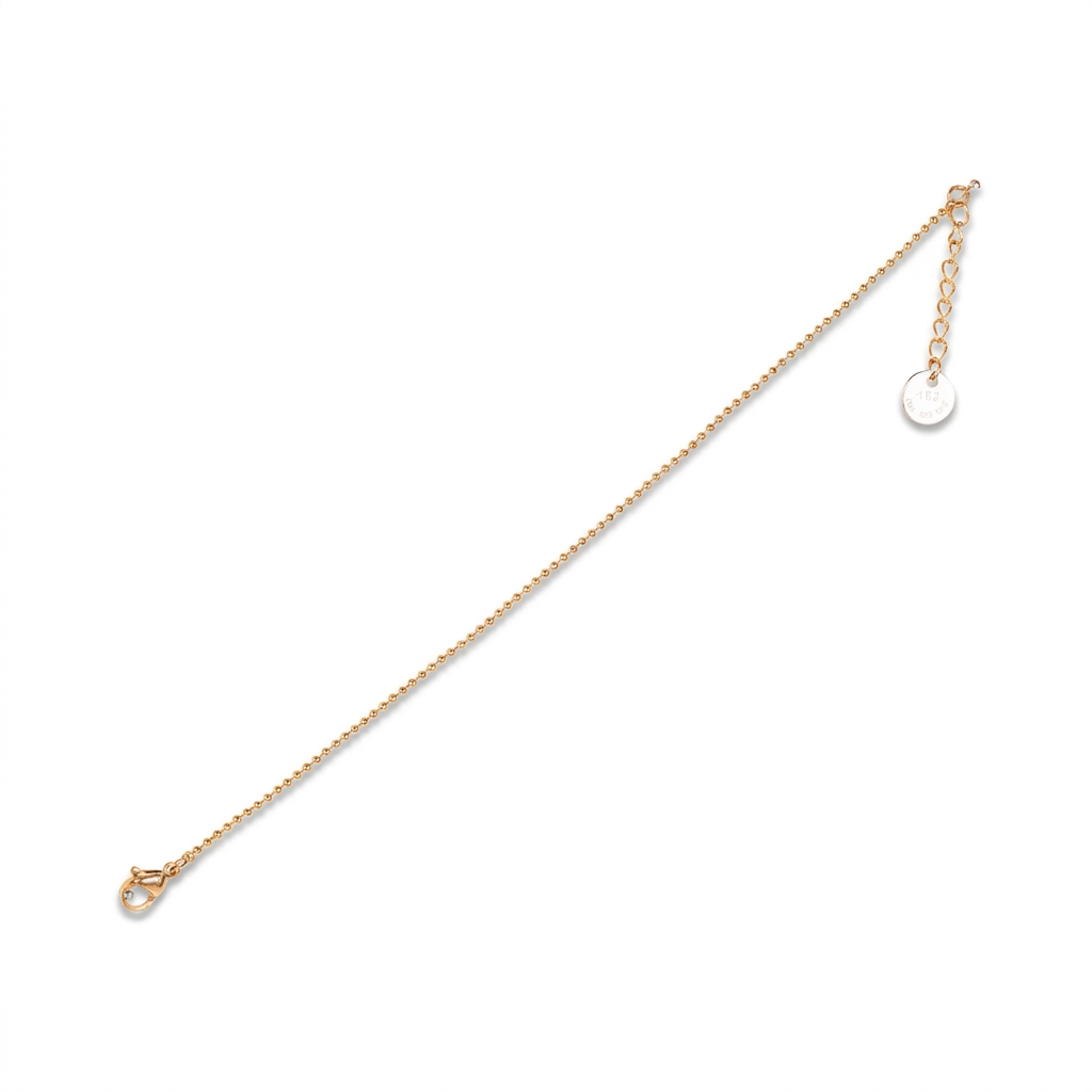 FINE BRACELET WITH BALL CHAIN