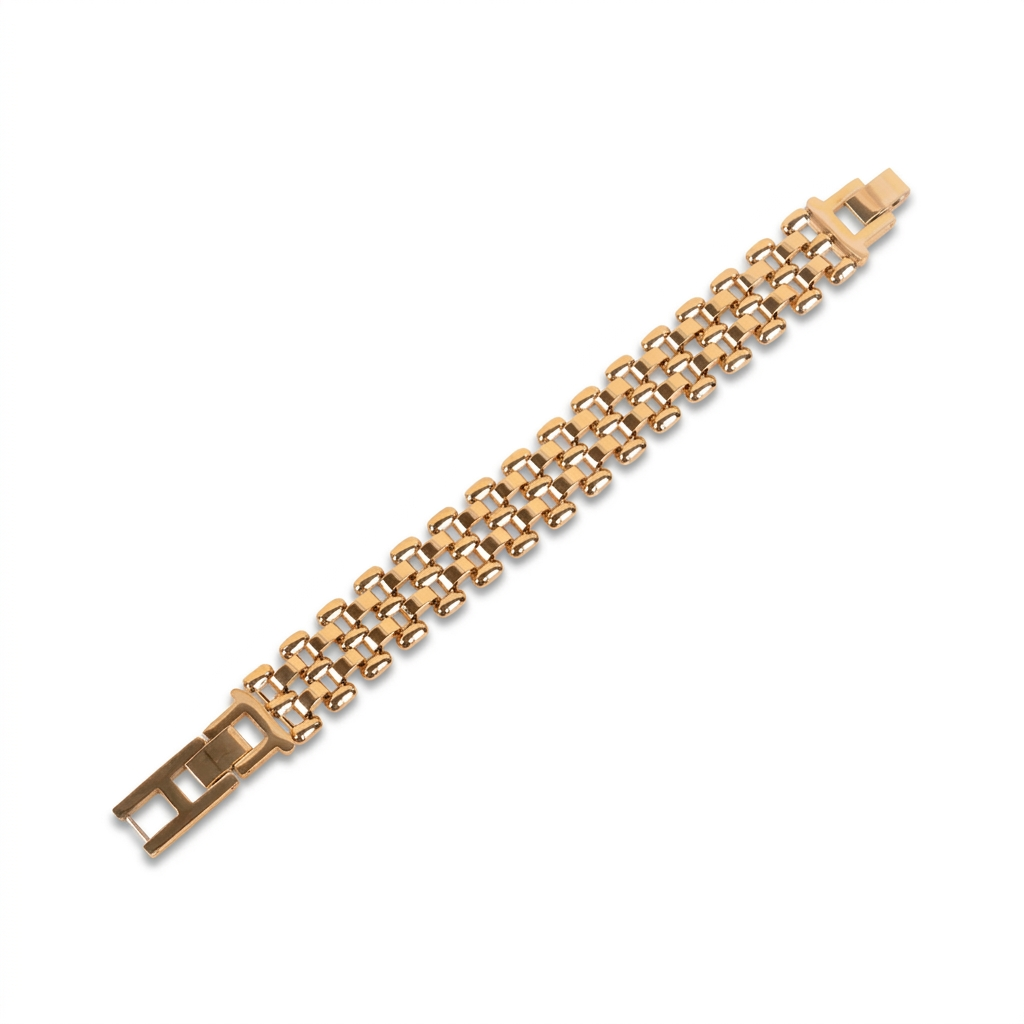 BRACCIALE CON MAGLIA DOPPIA