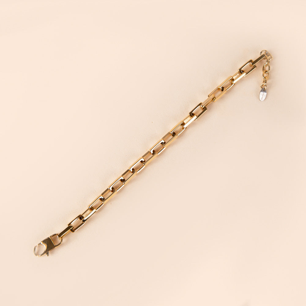 BRACCIALE A CATENA RETTANGOLARE