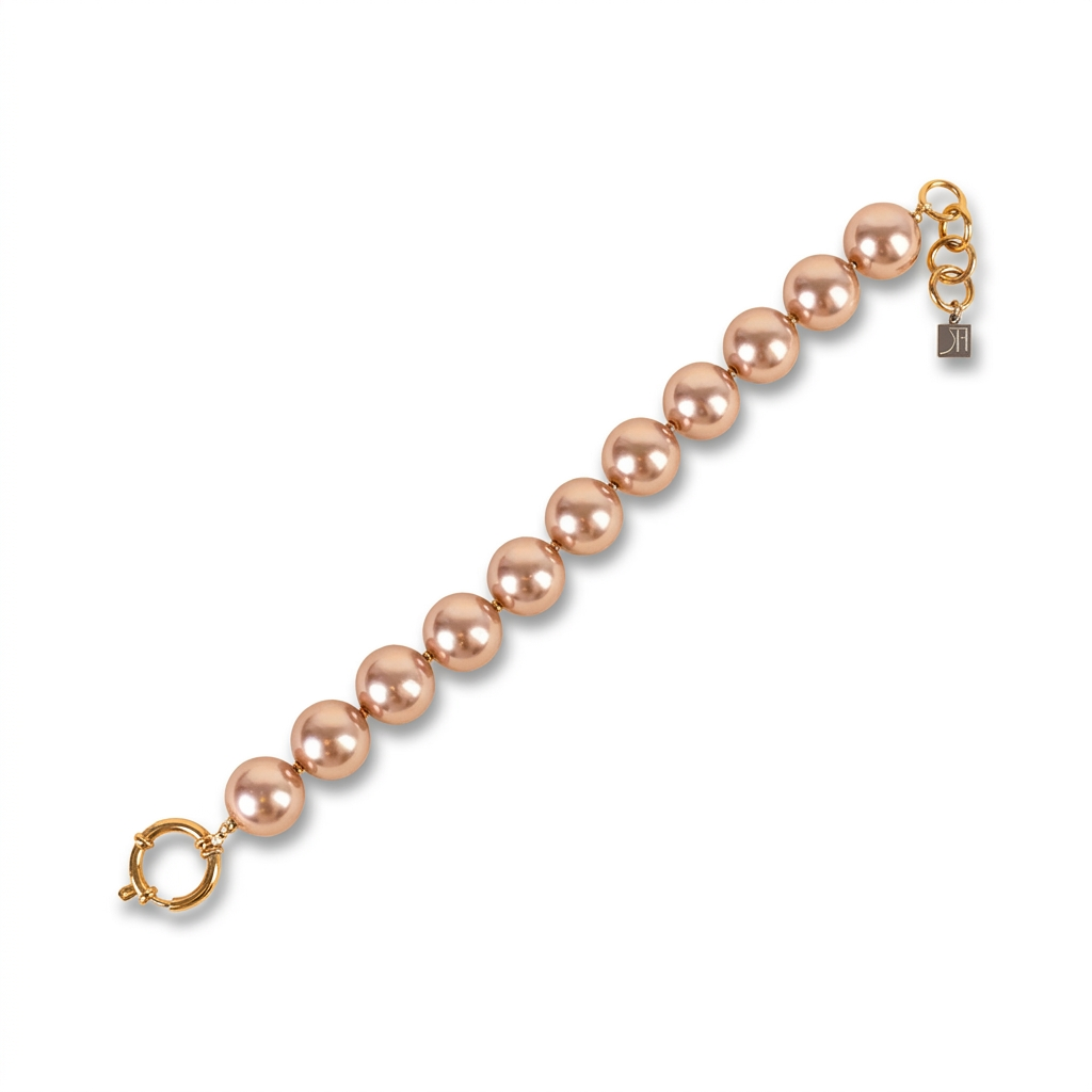 BRACCIALE CON PERLE DI DIVERSI COLORI
