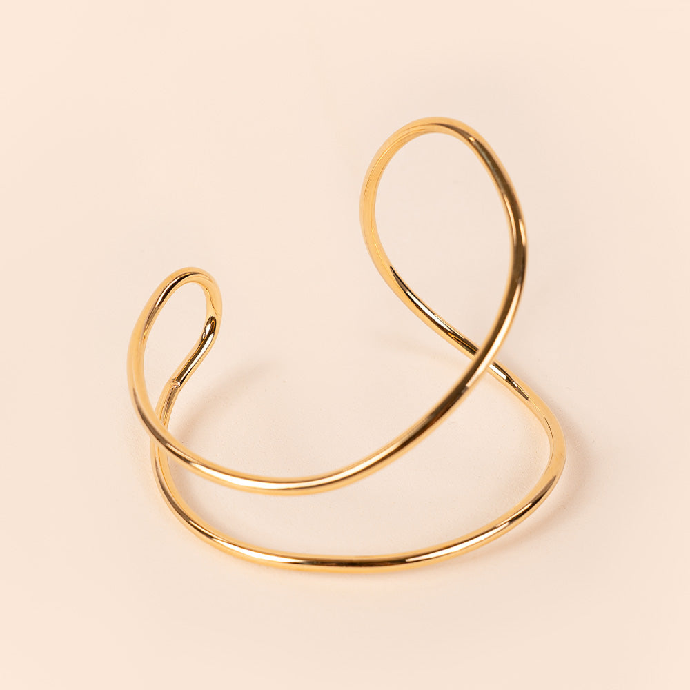 BRACCIALE RIGIDO MINIMAL ASIMMETRICO