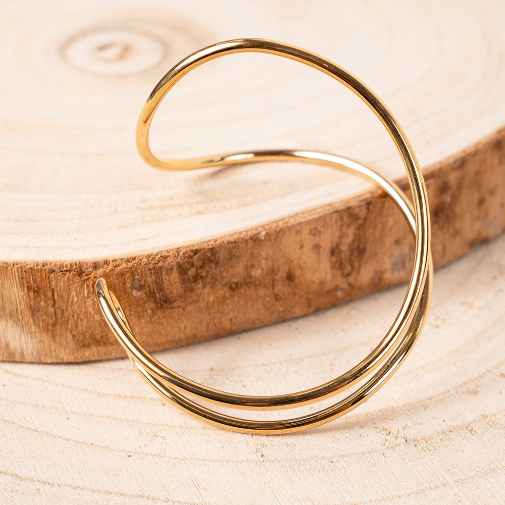 BRACCIALE RIGIDO MINIMAL ASIMMETRICO