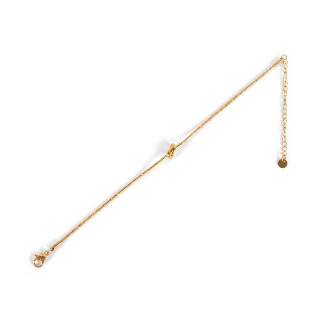 BRACELET WITH CENTRAL KNOT