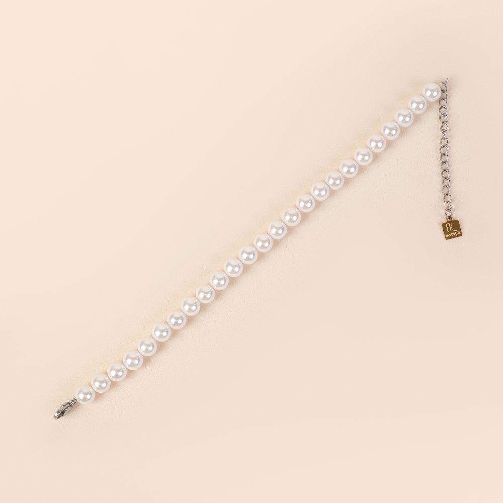 BRACCIALE CON PERLE CLASSICO DI DIAMETRO DIVERSO