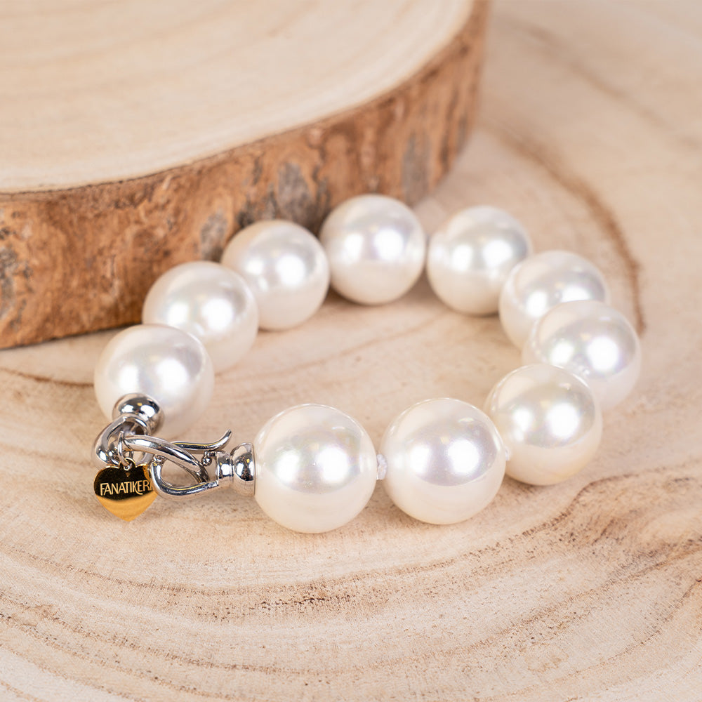 BRACCIALE CON PERLE GRANDI