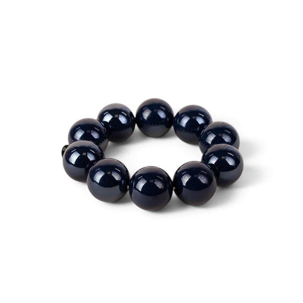BRACCIALE ELASTICO CON SFERE COLORATE