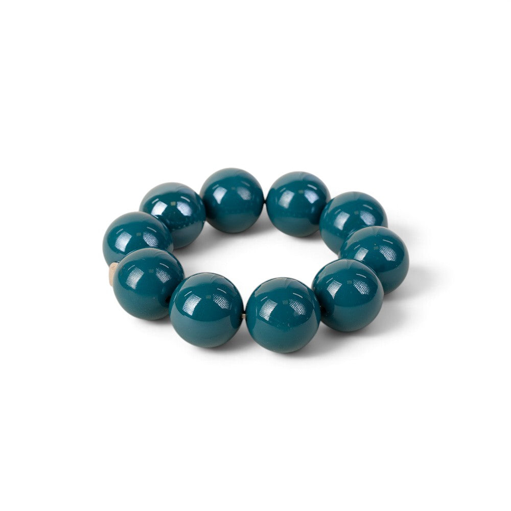BRACCIALE ELASTICO CON SFERE COLORATE