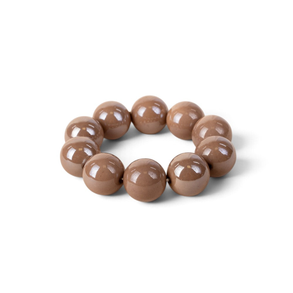 BRACCIALE ELASTICO CON SFERE COLORATE