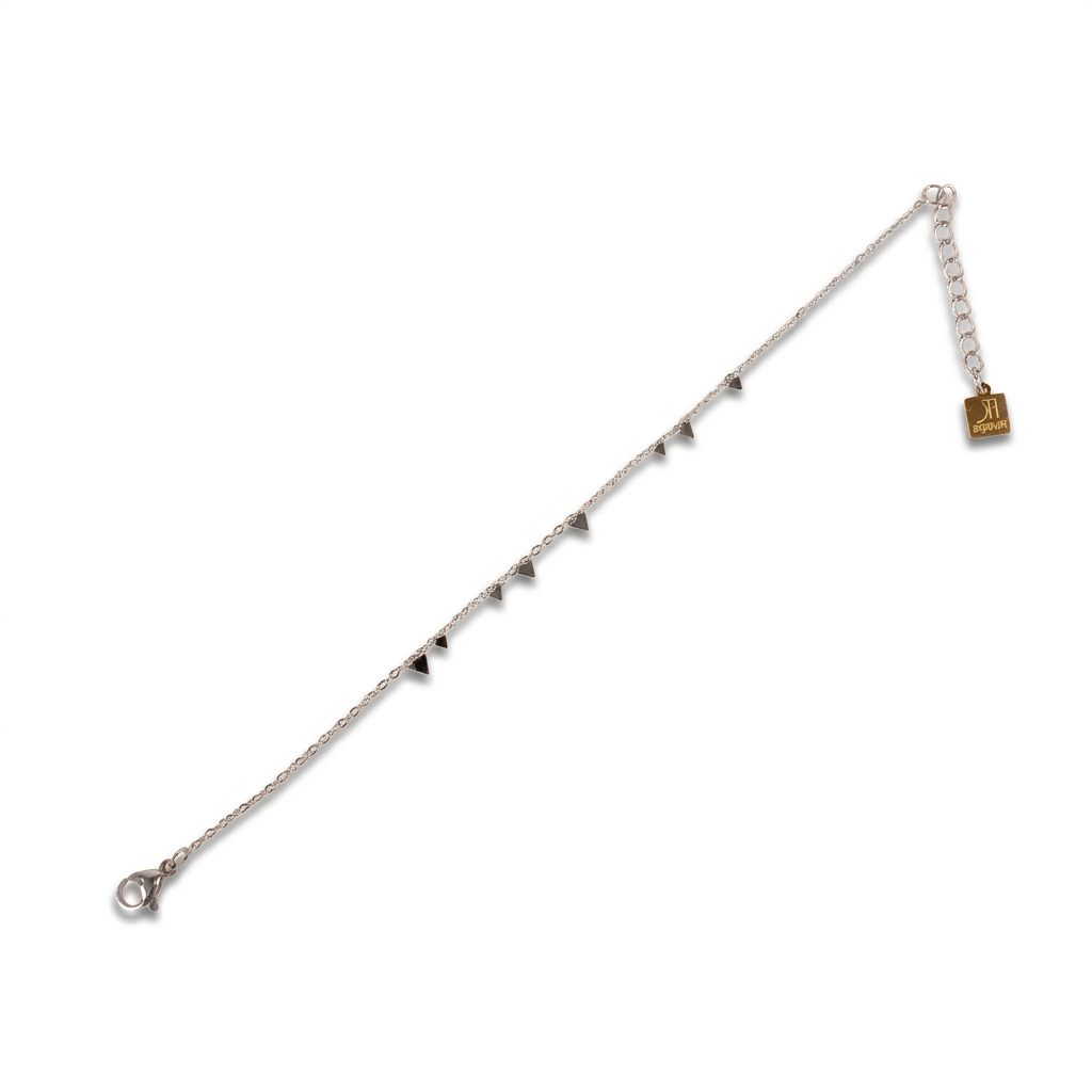 BRACCIALE FINO CON TRIANGOLINI PENDENTI