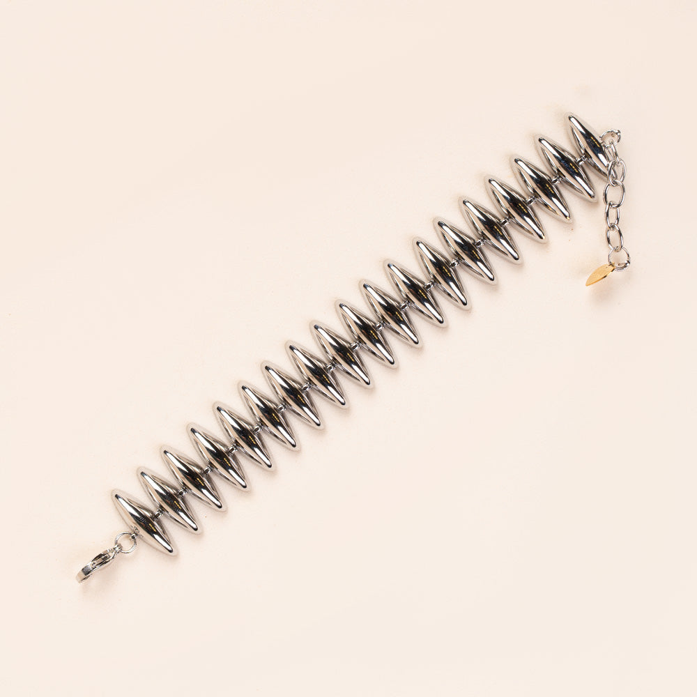 BRACCIALE MORBIDO CON CHICCHI DI RISO