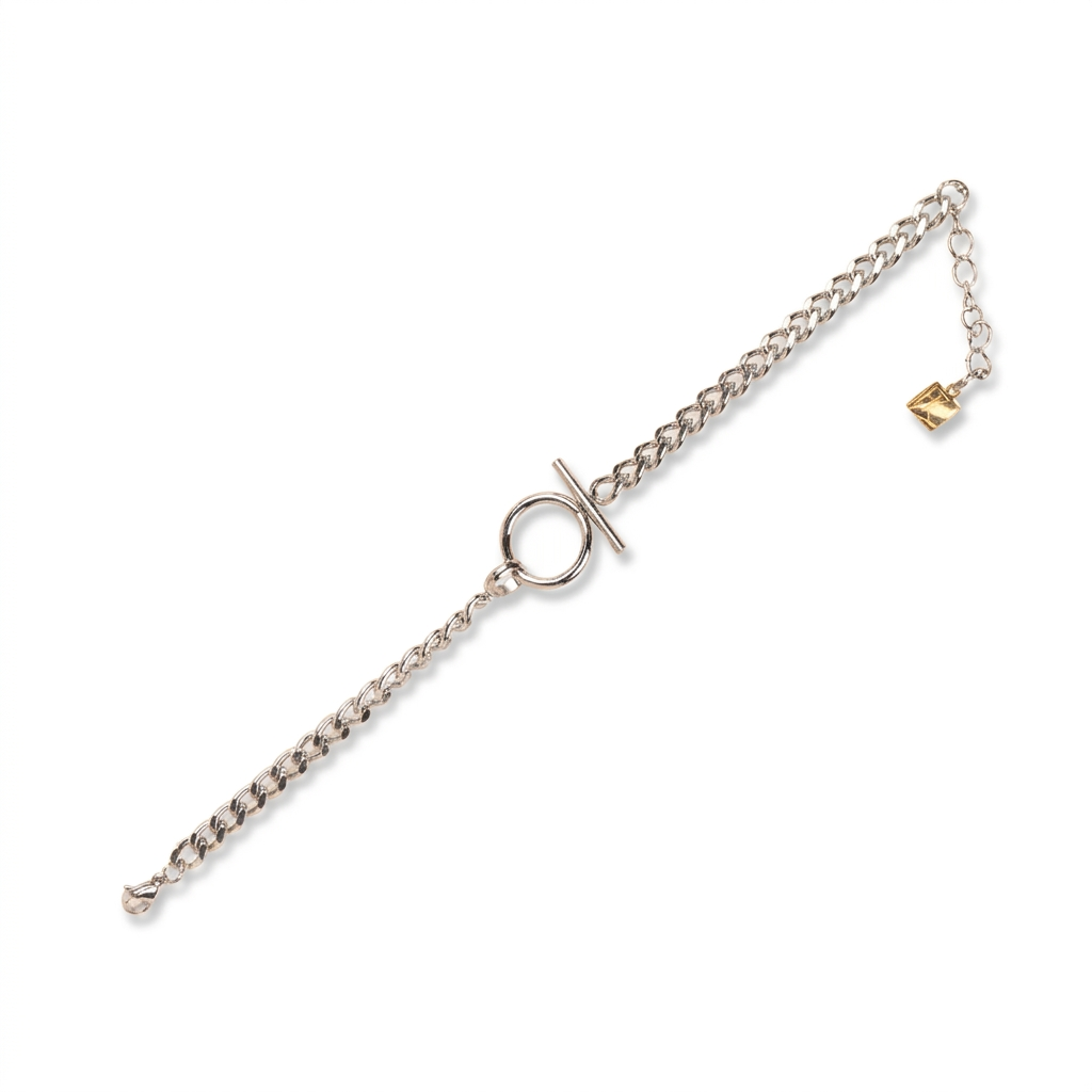 BRACCIALE MORBIDO GRUMETTA CON FINTA CHIUSURA A T