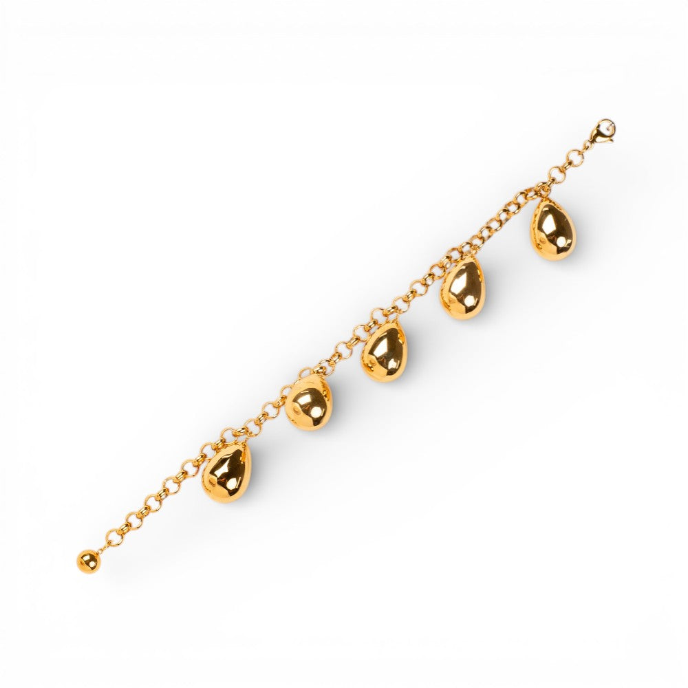 BRACCIALE CON GOCCE PENDENTI