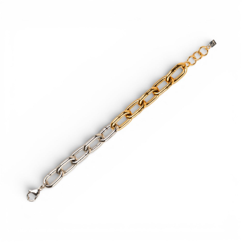 BRACCIALE A CATENA GRANDE ALLUNGATA