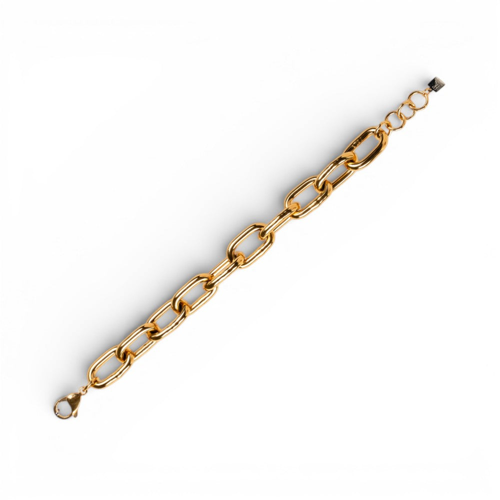 BRACCIALE A CATENA GRANDE ALLUNGATA