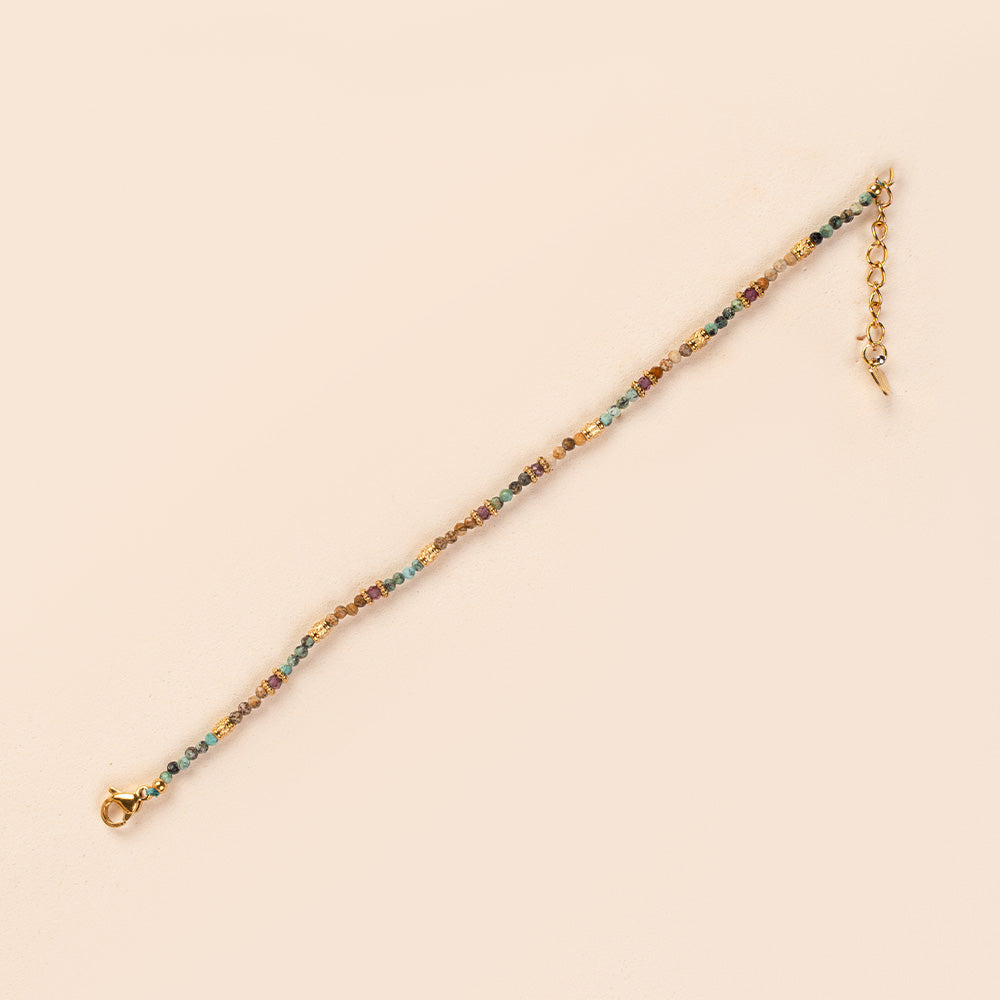 BRACCIALE CON CRISTALLI  COLORATI