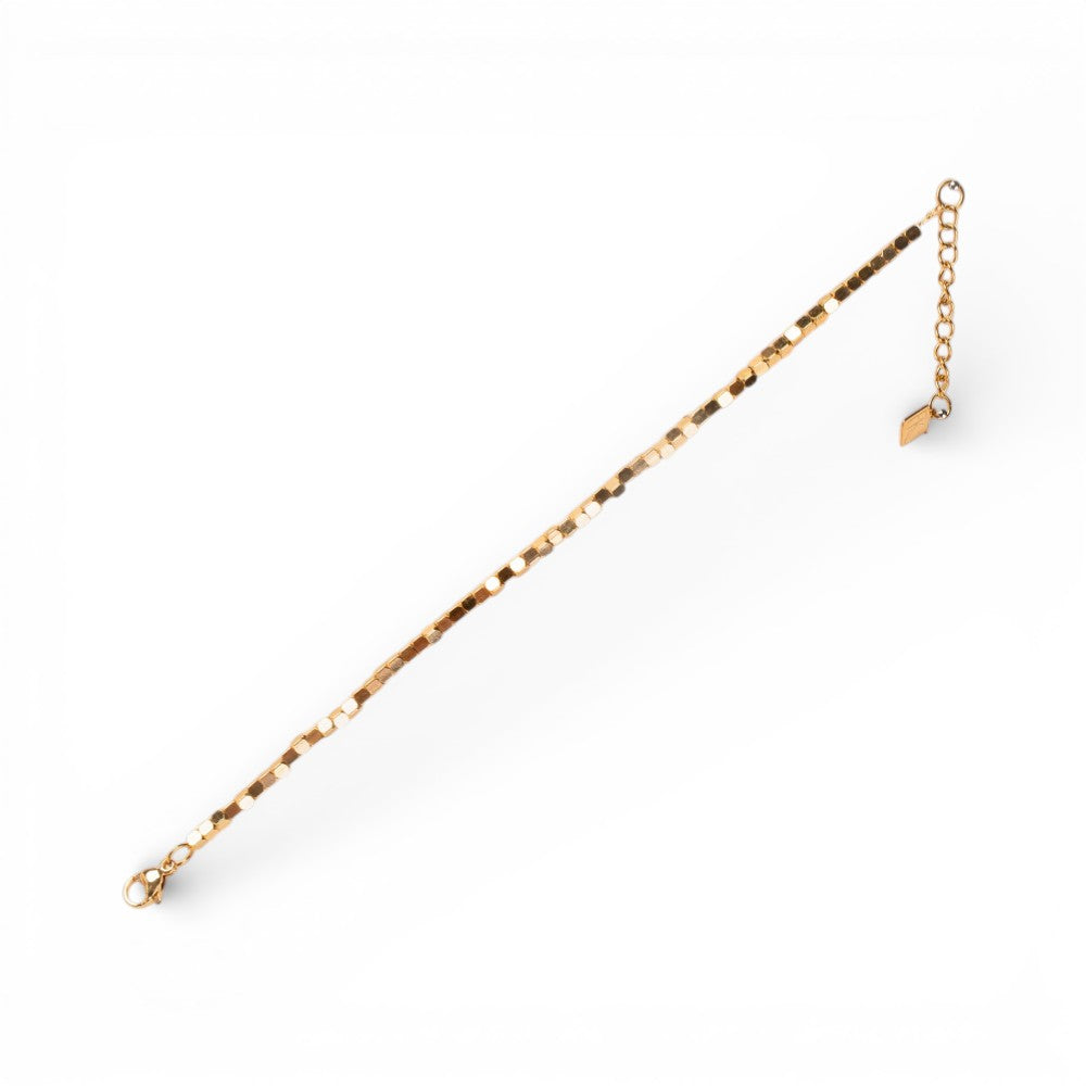 BRACCIALE FINO CON UNITA' A CUBETTI