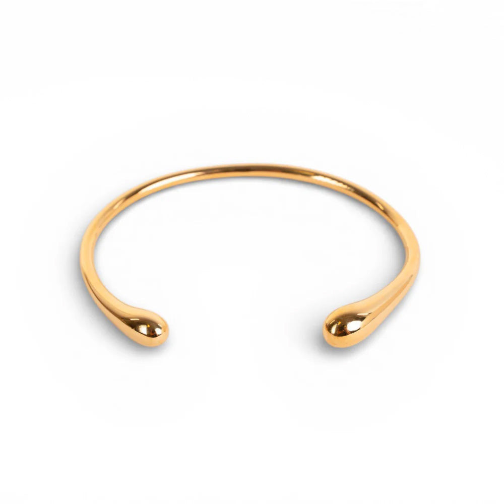 BRACCIALE RIGIDO CON ESTREMITA' A GOCCIA