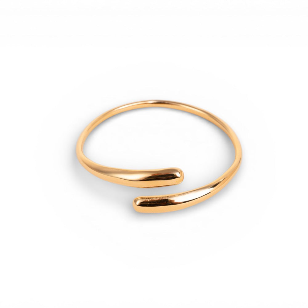 BRACCIALE RIGIDO CON ESTREMITA' SOVRAPPOSTE