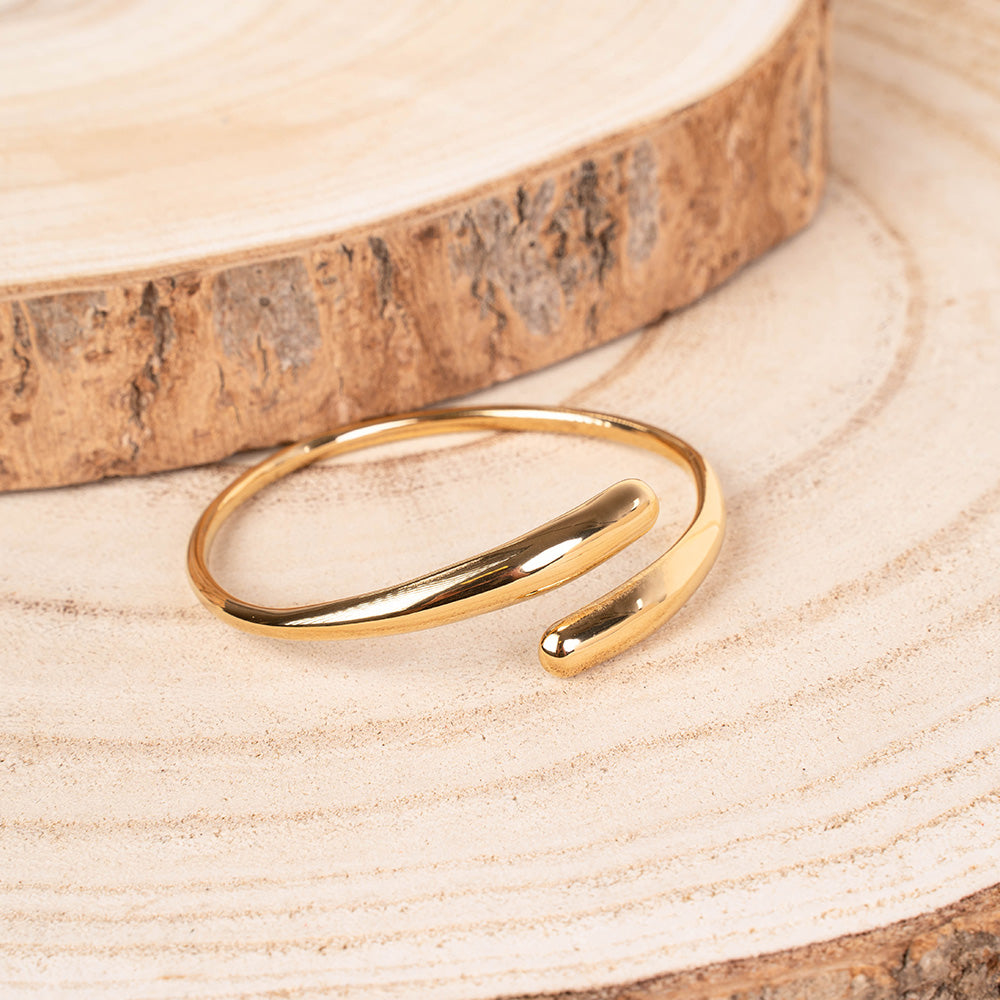 BRACCIALE RIGIDO CON ESTREMITA' SOVRAPPOSTE