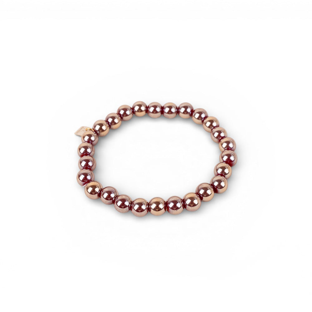 BRACCIALE ELASTICO CON SFERE SPECCHIATE