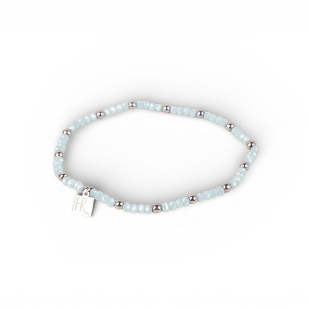 BRACCIALE ELASTICO CON CRISTALLI COLORATI