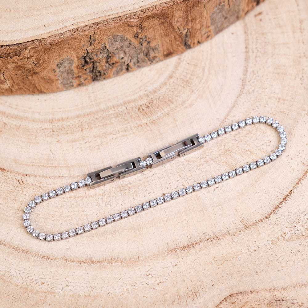 BRACCIALE MODELLO TENNIS A 0.2 CM