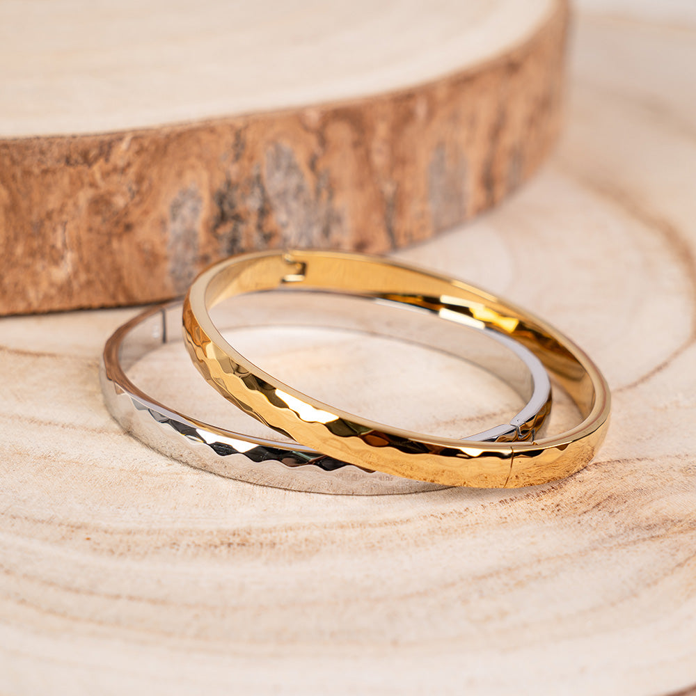 BRACCIALE RIGIDO SFACCETTATO