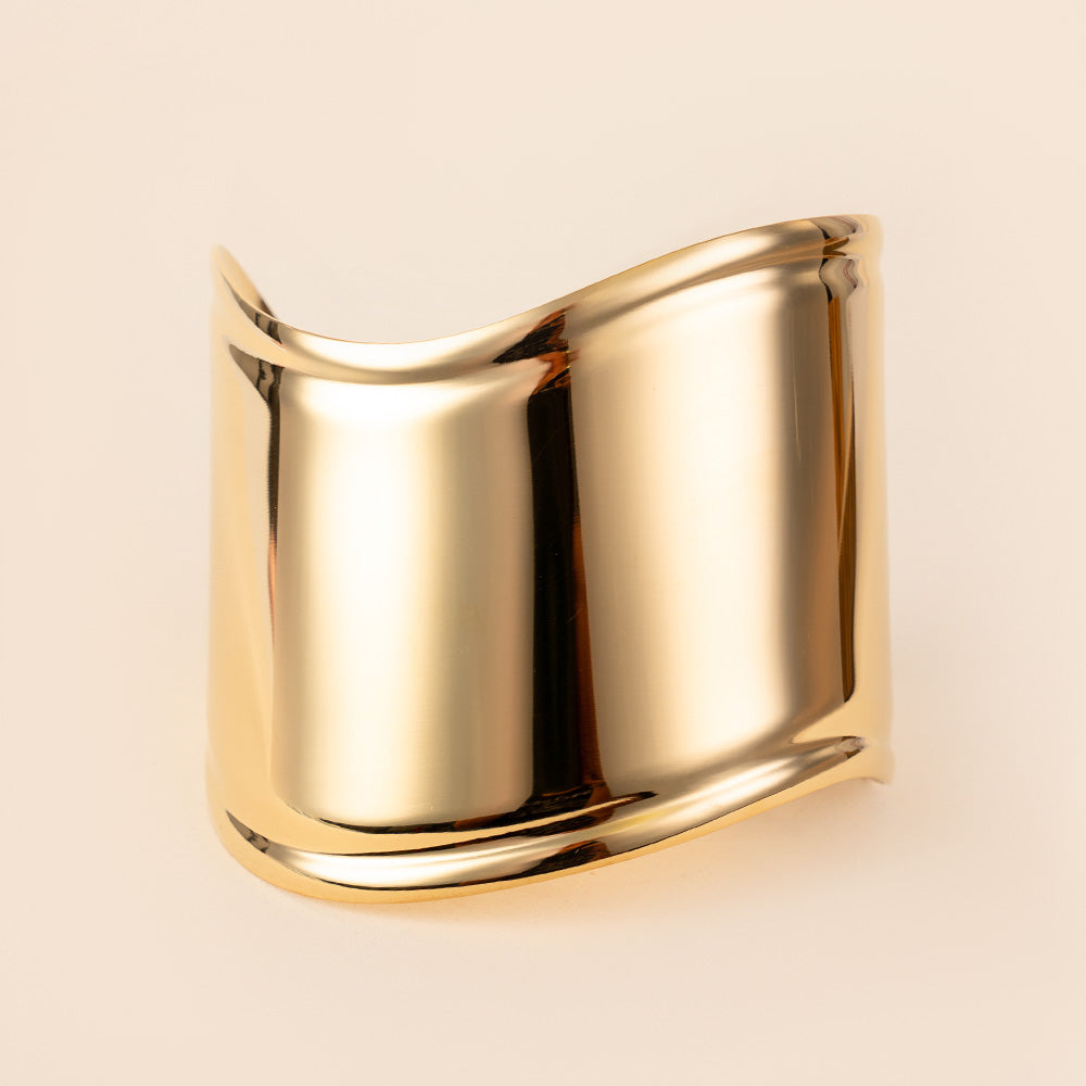 BRACCIALE RIGIDO A FASCIA ONDULATO