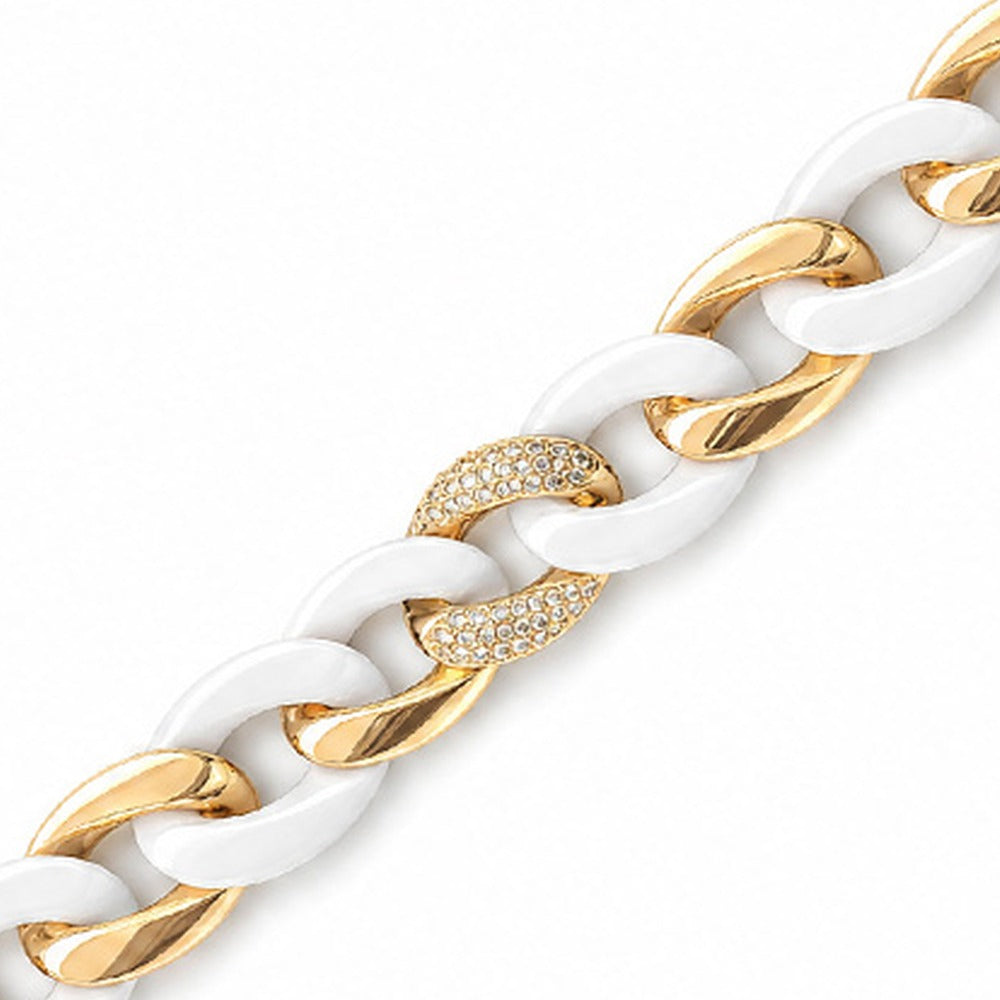 BRACCIALE A MAGLIA RITORTA E ALTERNATA