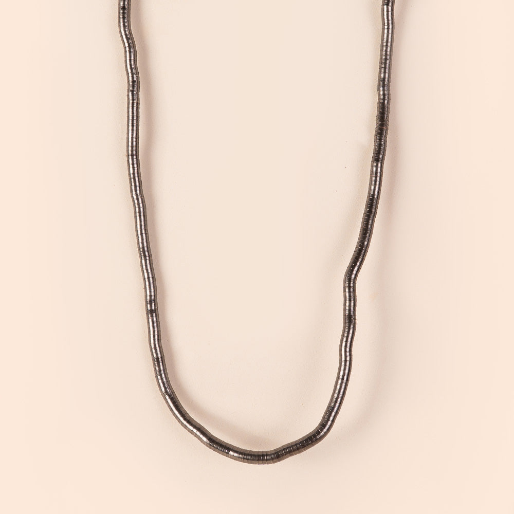 LONG ROUND SNAKE MODELLABLE NECKLACE