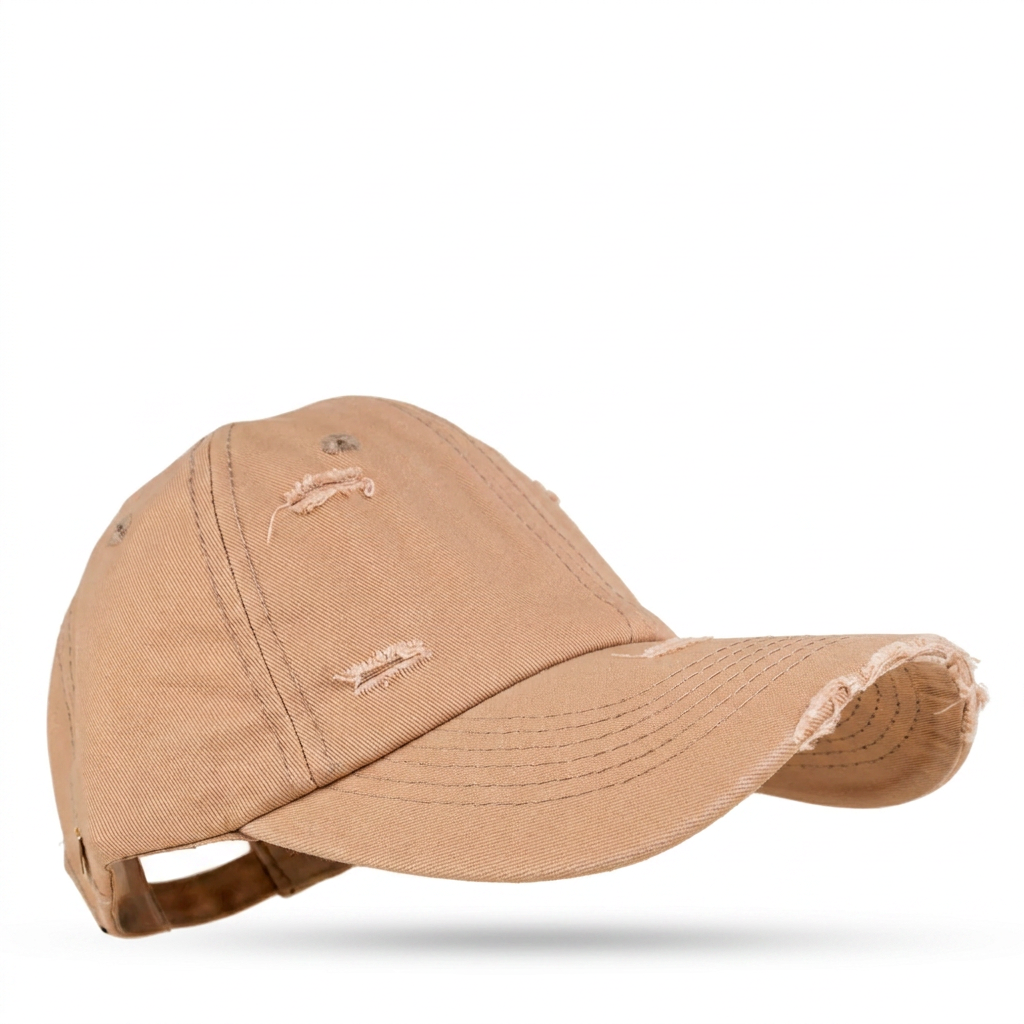 CAPPELLO CON VISIERA E STRAPPI