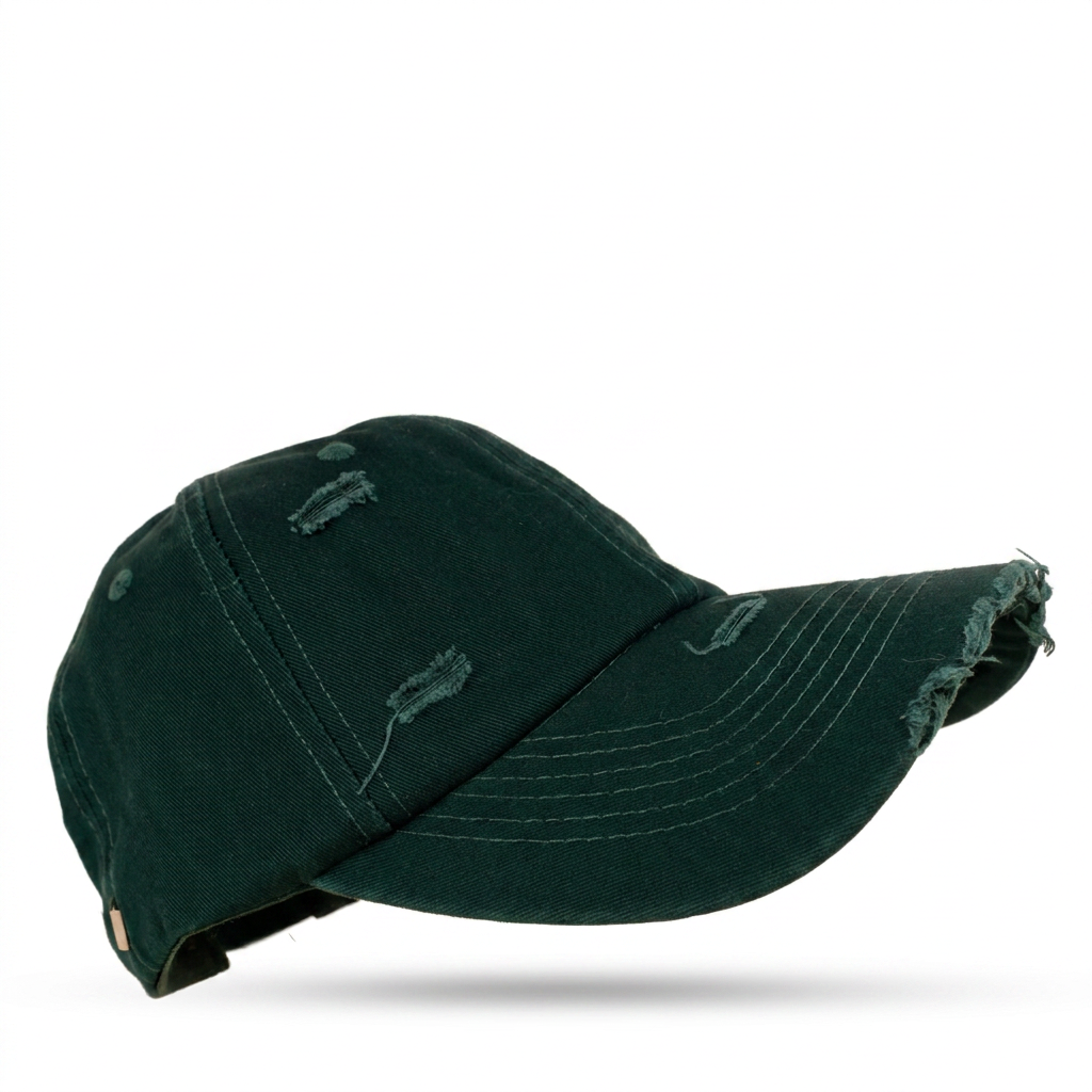 CAPPELLO CON VISIERA E STRAPPI