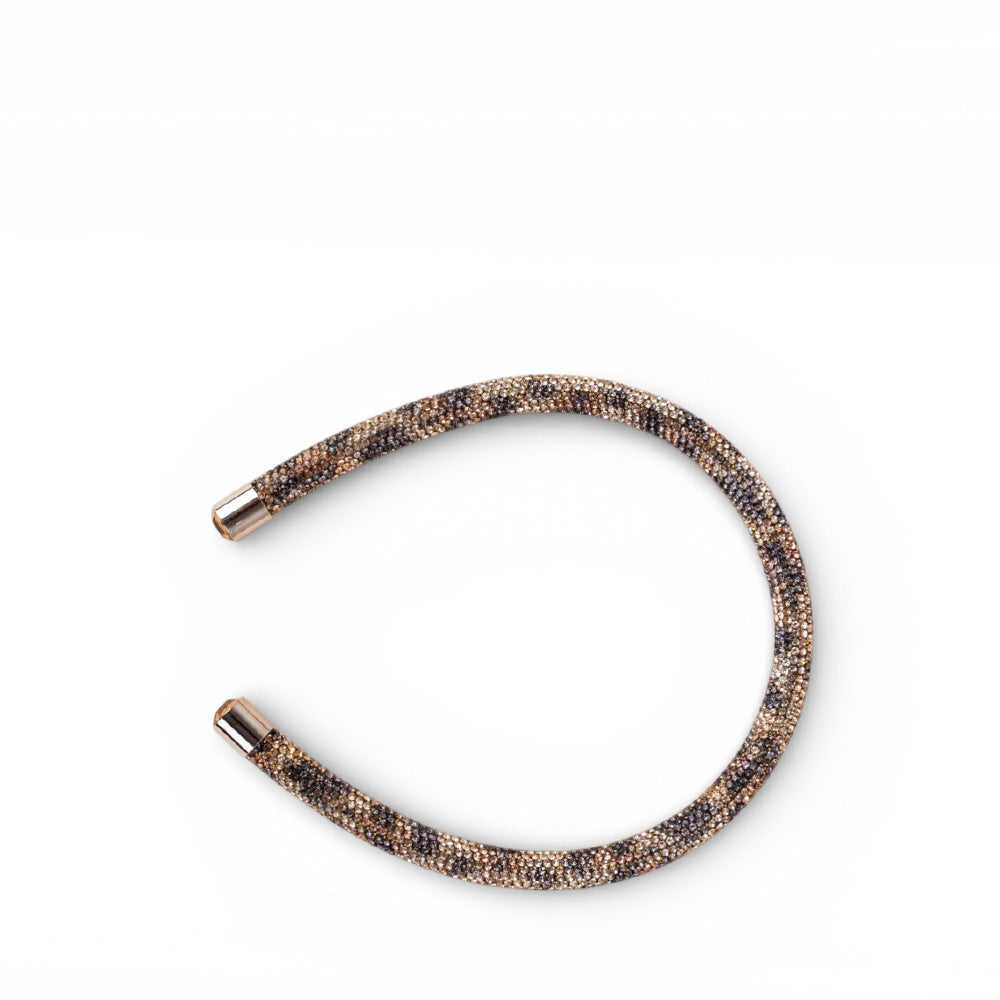CERCHIETTO TUBULARE CON STRASS