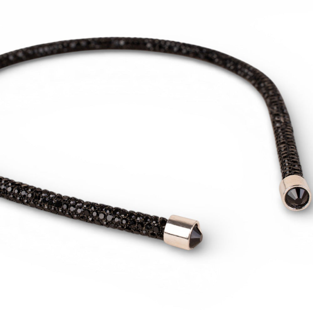 CERCHIETTO TUBULARE CON STRASS