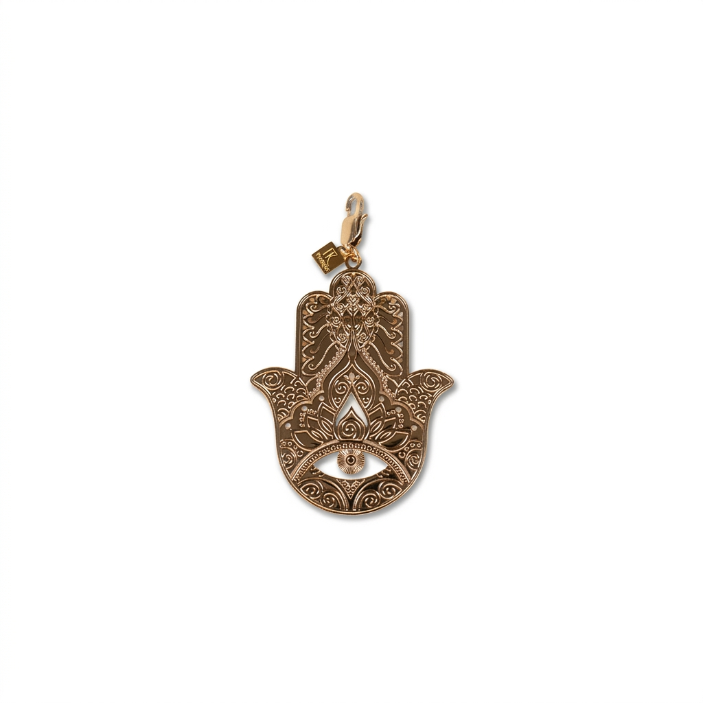 CHARM MANO DI FATIMA INTAGLIATA