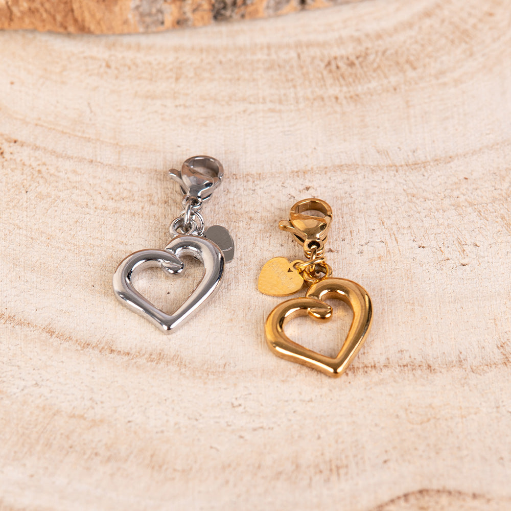 CHARM A CUORE VUOTO ASIMMETRICO