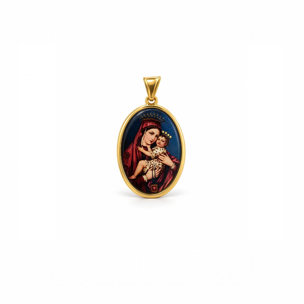 CHARM MADONNA CON BAMBINO