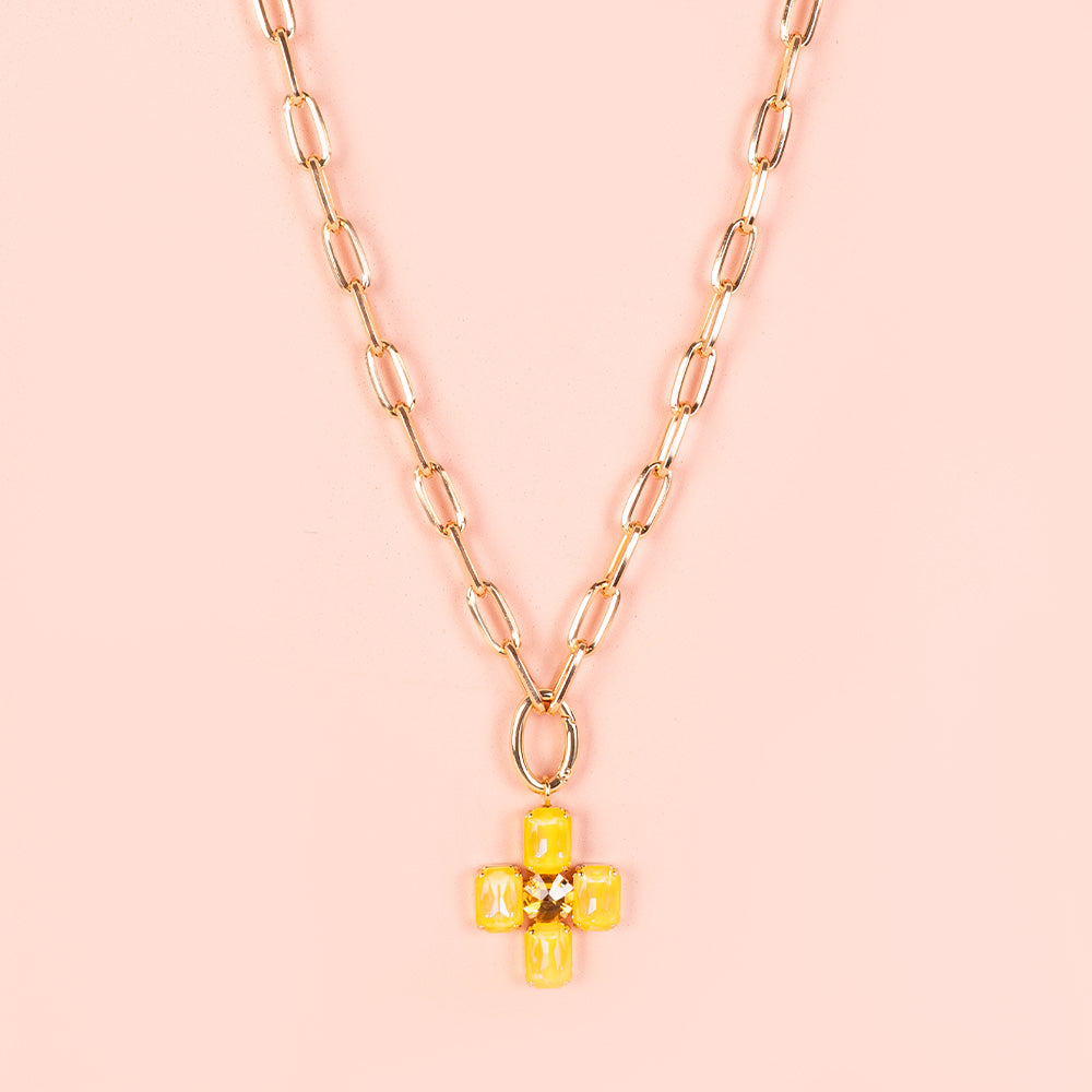 COLLANA LUNGA CON CROCE