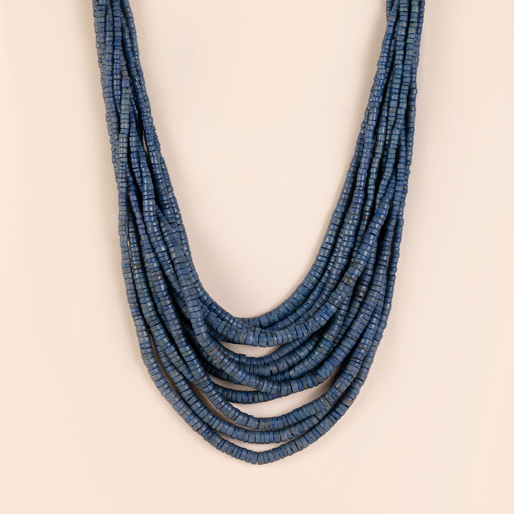 COLLANA LUNGA MULTIFILO COLORATA