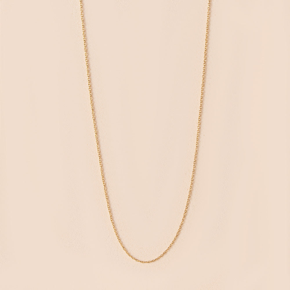 COLLANA GIROCOLLO FINA CON CHIUSURA AD AGO SCORREVOLE