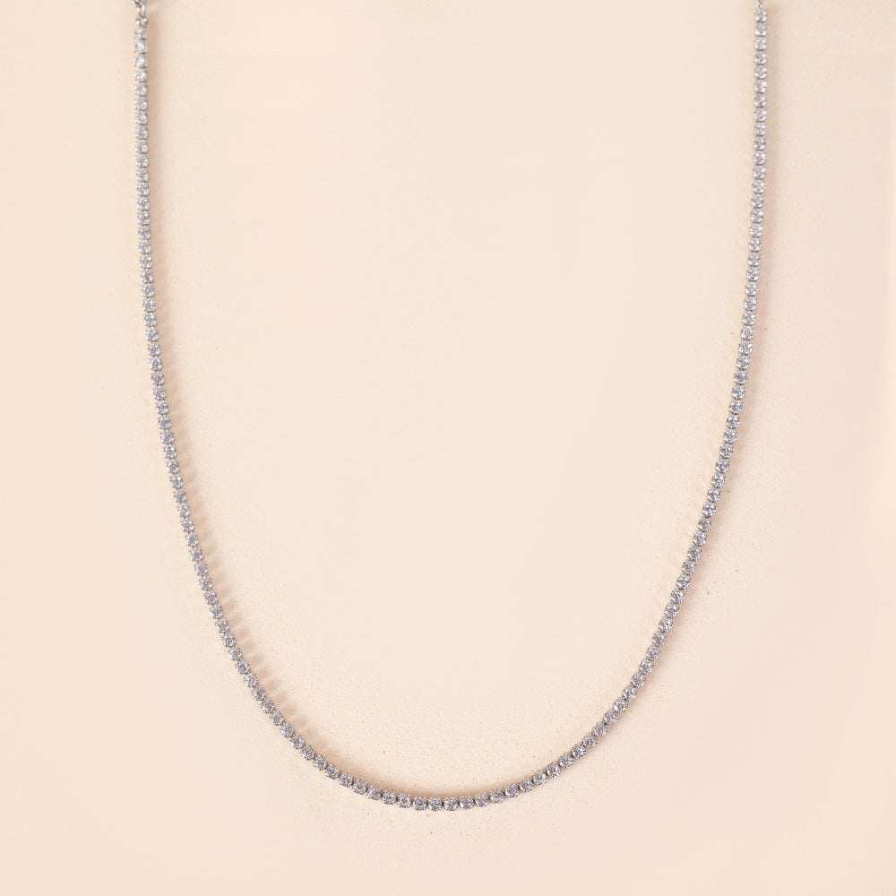 COLORFUL TENNIS MODEL CHOKER NECKLACE