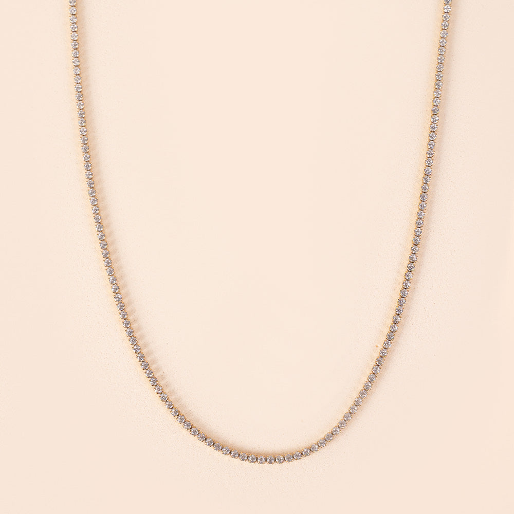 COLORFUL TENNIS MODEL CHOKER NECKLACE