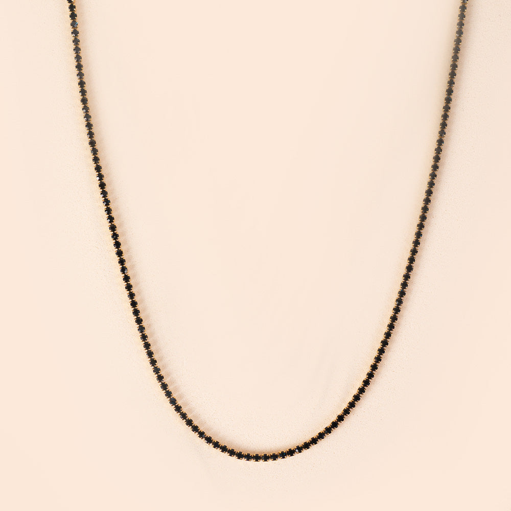 COLORFUL TENNIS MODEL CHOKER NECKLACE