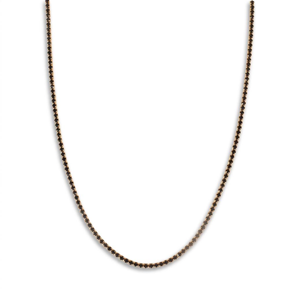 COLORFUL TENNIS MODEL CHOKER NECKLACE